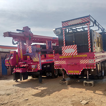 Best borewell machinery unit in India from Krishna Borewell